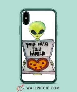 Alien Quote Outta This World iPhone Xr Case