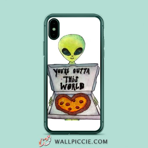 Alien Quote Outta This World iPhone Xr Case
