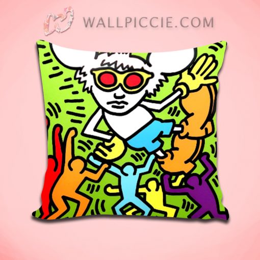 Andy Mouse Pop Art Decorative Pillow Cover