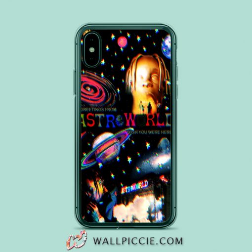 Astroworld Travis Scott Collage iPhone Xr Case