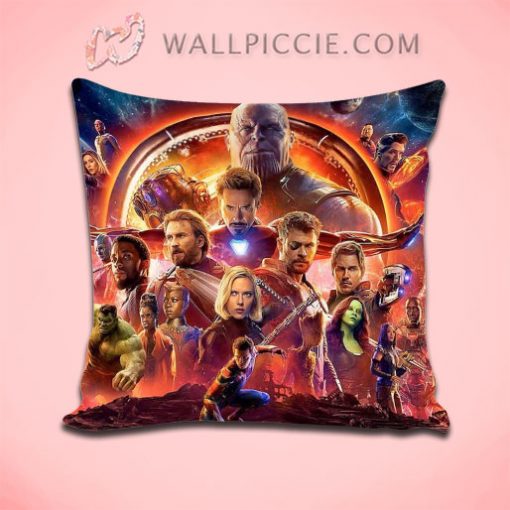 Avengers Infinity War Throw Pillow Cover