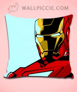 Avengers Iron Man Pop Art Decorative Pillow Cover