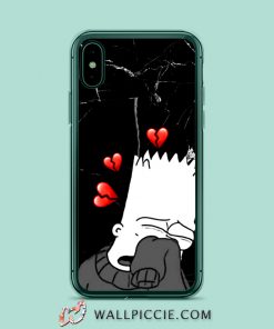 Bart Simpson Sad iPhone Xr Case