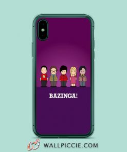 Big Bang Theory Bazinga iPhone Xr Case