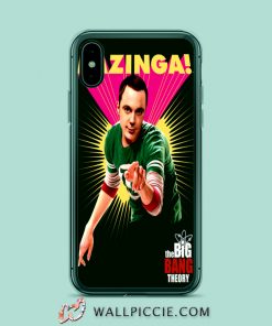 Big Bang Theory Sheldon Cooper Bazinga iPhone Xr Case