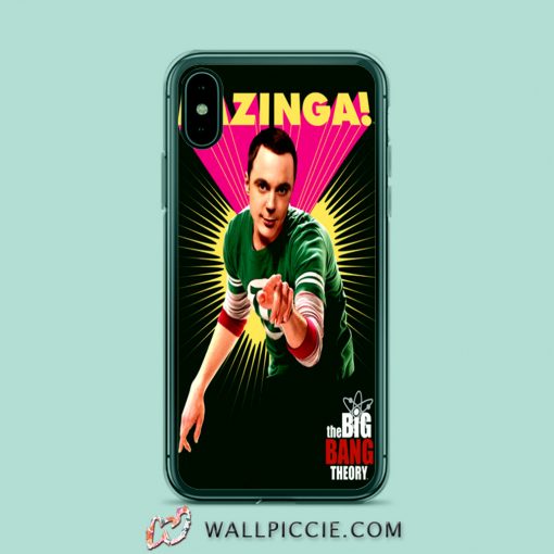 Big Bang Theory Sheldon Cooper Bazinga iPhone Xr Case
