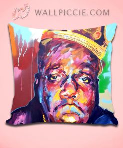 Big Biggie Painting Throw Pillow Cover