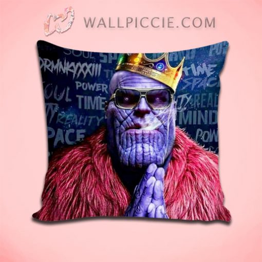 Big Biggie Thanos Throw Pillow Cover