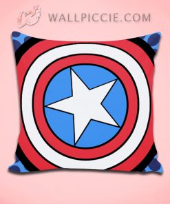 Captain America Shield Pop Art Decorative Pillow Cover