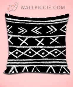 Chalkboard Tribal Pattern Decorative Throw Pillow Cover