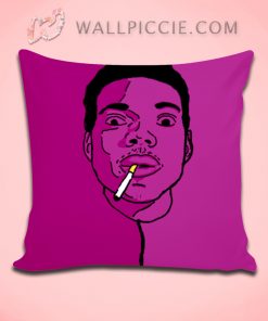 Chance The Rapper Smoke Throw Pillow Cover