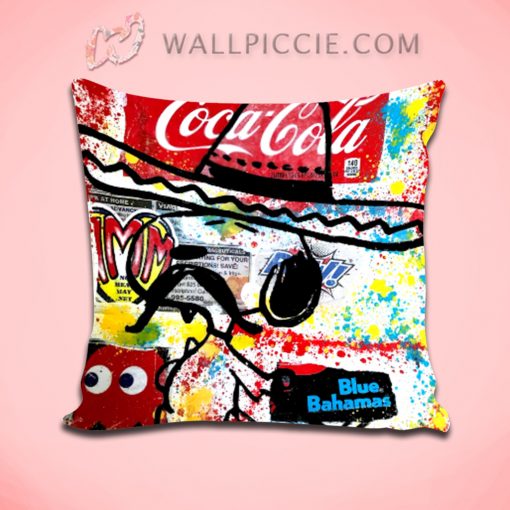 Cowboy Snoopy X Coca Cola Decorative Pillow Cover