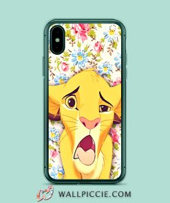 Cute Baby Lion King Simba iPhone Xr Case