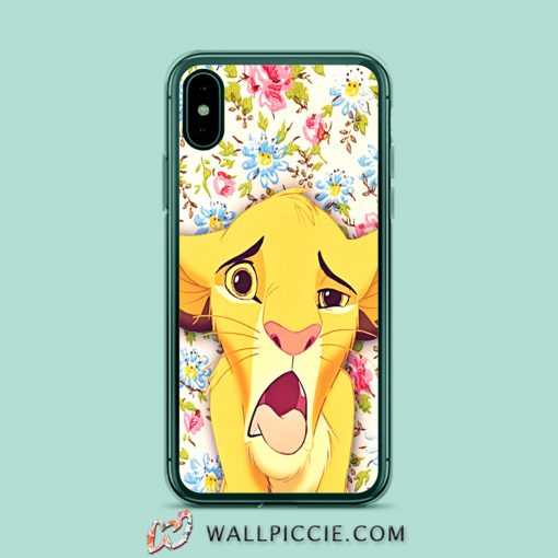 Cute Baby Lion King Simba iPhone Xr Case