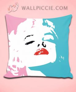 Cute Marilyn Monroe Throw Pillow Cover