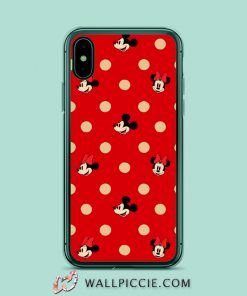 Cute Mickey And Minnie Mouse iPhone Xr Case