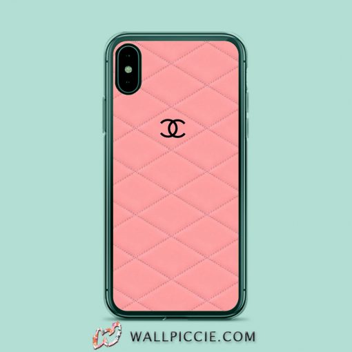 Cute Pink Coco Leather Bag iPhone Xr Case