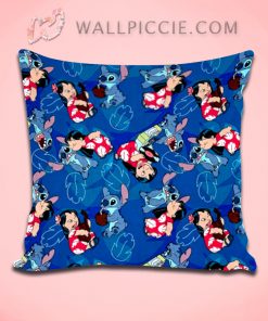 Disney Lilo Stitch And Friend True Love Decorative Pillow Cover