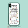 Disney Quote In This House We Let It Go iPhone Xr Case