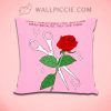 Dont Teach Girls Feminist Quote Decorative Pillow Cover