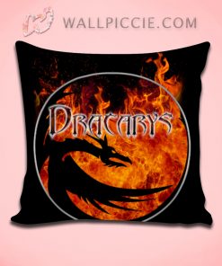 Dracarys Game Of Thrones Symbol Throw Pillow Cover