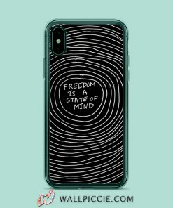 Freedom Is A State Of Mind iPhone Xr Case