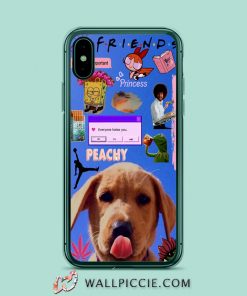 Friends Peachy Collage iPhone Xr Case