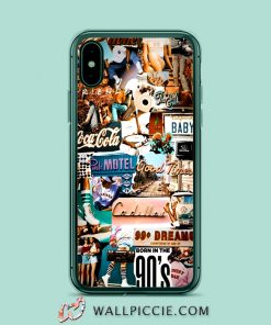 Friends and All 90s Movie Collage iPhone Xr Case
