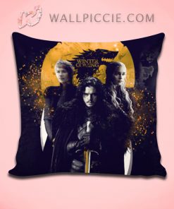 Game Of Thrones New Season Throw Pillow Cover