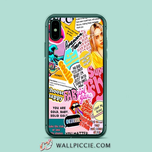 Girl Gang American Teen Collage iPhone Xr Case