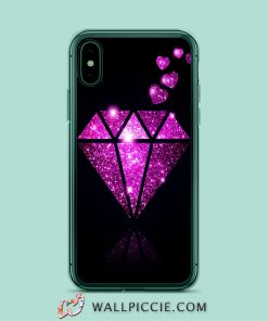 Girly Black Diamond iPhone Xr Case