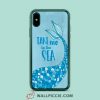Girly Little Mermaid Quote iPhone Xr Case