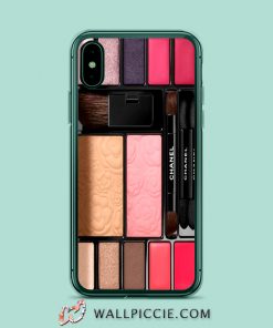 Girly Travel Makeup Palette iPhone Xr Case
