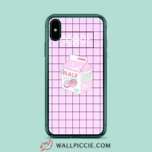 Japanese Peach Milk iPhone Xr Case