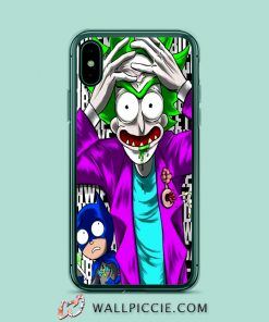 Joker Rick Morty iPhone Xr Case