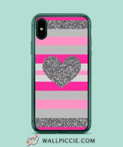 Love Girly Pattern iPhone Xr Case
