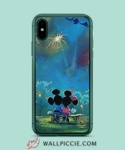 Mickey Minnie Mouse Fireworks iPhone Xr Case