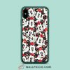 Minnie Mouse Floral Pattern iPhone Xr Case