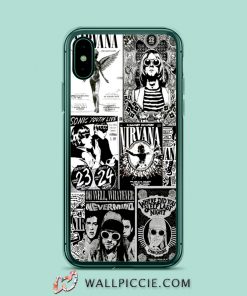 Nirvana Collage iPhone Xr Case