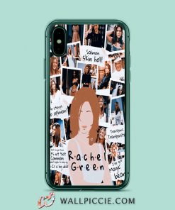 Rachel Green Friends Collage iPhone Xr Case