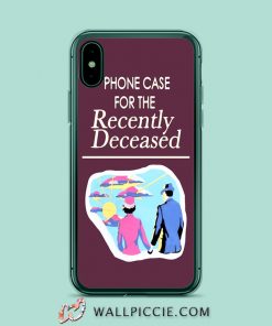 Recently Deceased Book Cover iPhone Xr Case