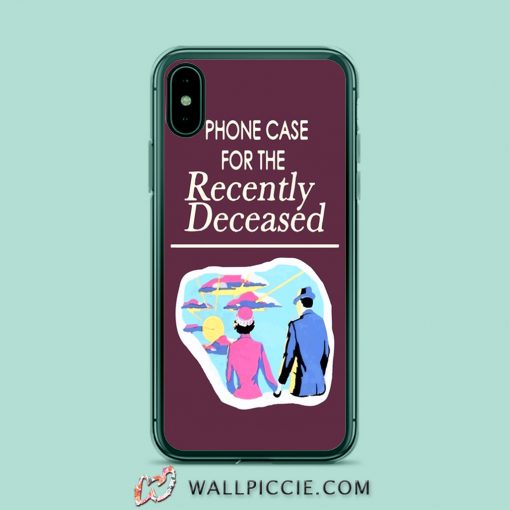 Recently Deceased Book Cover iPhone Xr Case