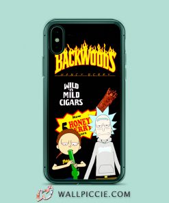 Rick Morty Backwoods Thrasher iPhone Xr Case