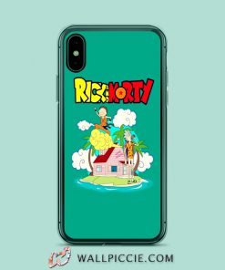 Rick Morty Dragon Ball Parody iPhone Xr Case