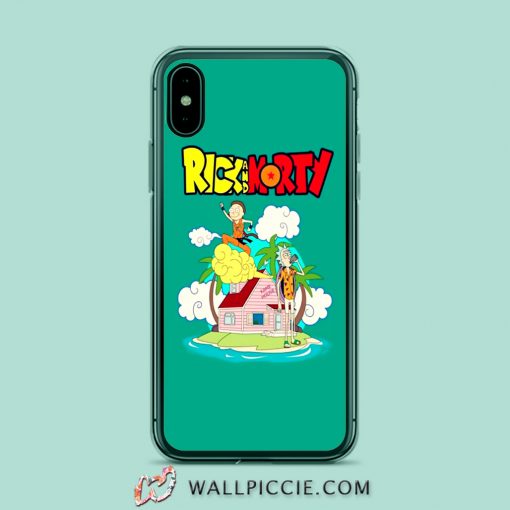 Rick Morty Dragon Ball Parody iPhone Xr Case
