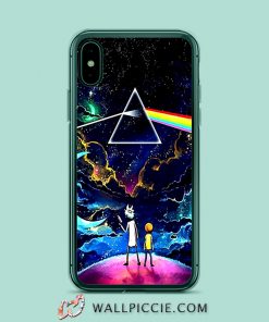 Rick Morty Pink Floyd iPhone Xr Case