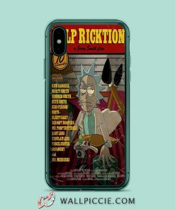 Rick Morty Pulp Fiction iPhone Xr Case