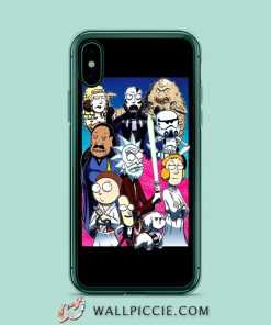 Rick Morty Star Wars iPhone Xr Case