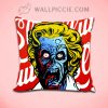 Slut Zombie Pop Art Decorative Pillow Cover
