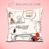 Snoopy Stupid Beagle Decorative Pillow Cover